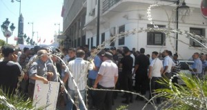 أمام وزارة الداخلية: احتجاج أصحاب الشهادات العلميّة من أعوان الأمن