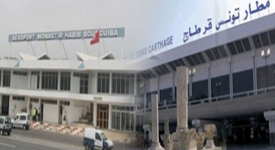 أعوان الخطوط التونسية في مطاري تونس قرطاج والمنستير يضربون يومي 18 و19 جوان