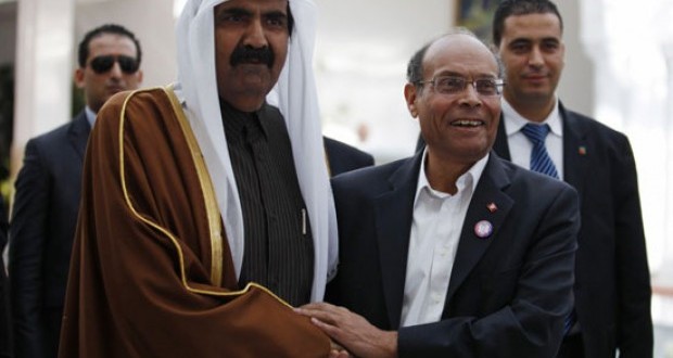 المرزوقي يطلب من قطر الضغط على النهضة لتزكيته والدفع به إلى صدارة الاختيار التوافقي