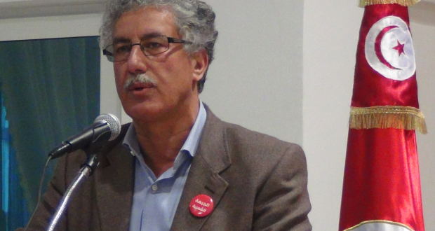 سوسة: حمّة الهمّامي يشرف على اجتماع عام لتقديم القائمات الانتخابية للجبهة