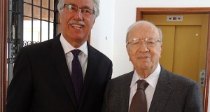 لقاء بين حمّة الهمّامي وقائد السبسي