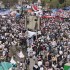 آلاف المتظاهرين يحتجون في صنعاء ضد الحوثيين