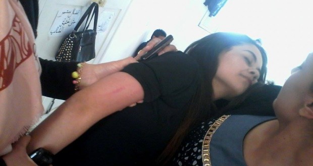 مليشيات تتدخل لفك اعتصام ببئر الحفي (بالصور)