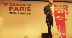 في المؤتمر الدولي للنقابات الأوروبية حسين العباسي يدعو لتغيير سياسة أوروبا تجاه المهاجرين