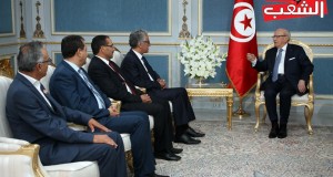 رئيس الجمهورية يلتقي وفدا عن الجبهة الشعبيّة