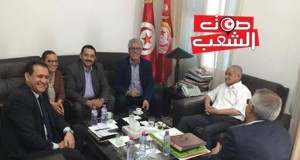 حسين العباسي يلتقي عددا من قيادات الجبهة الشعبيّة