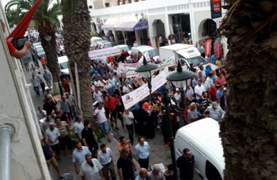 مساكن:عمال ،،ستيب،، يصعدون النضال ضد السلطة وراس المال.