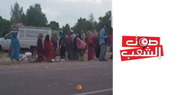 سبيطلة: إصابة 18 عاملة في حادث مرور