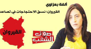 القيروان:نسق الاحتجاجات في تصاعد