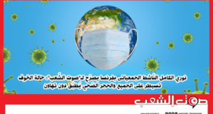 نوري الكامل النّاشط الجمعياتى بفرنسا يصرّح لـ”صوت الشّعب”: حالة الخوف تسيطر على الجميع والحجر الصّحي يُطبّق دون تهاون