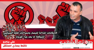 الإمكانات المتاحة لليسار ومساحات فعله السياسي المتوقّعة ما بعد وباء كورونا