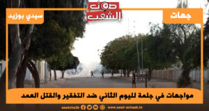 مواجهات في جلمة لليوم الثاني ضد التفقير والقتل العمد