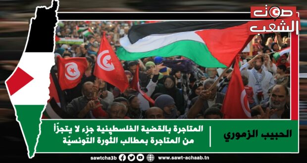 المتاجرة بالقضية الفلسطينية جزء لا يتجزّأ من المتاجرة بمطالب الثّورة التّونسيّة