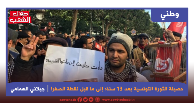 حصيلة الثورة التونسية بعد 13 سنة: إلى ما قبل نقطة الصفر!