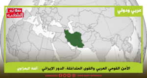 الأمن القومي العربي والقوى المتداخلة، الدور الإيراني