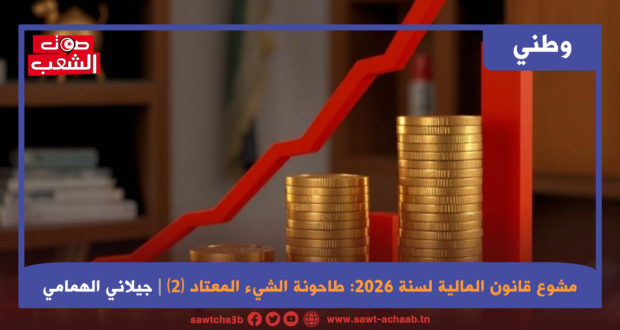 مشوع قانون المالية لسنة 2026: طاحونة الشيء المعتاد (2)