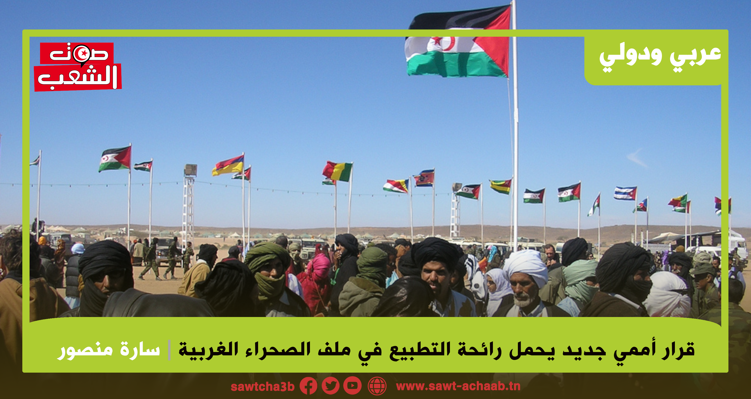 قرار أممي جديد يحمل رائحة التطبيع في ملف الصحراء الغربية: تكريس للواقع على حساب الشرعية الدولية