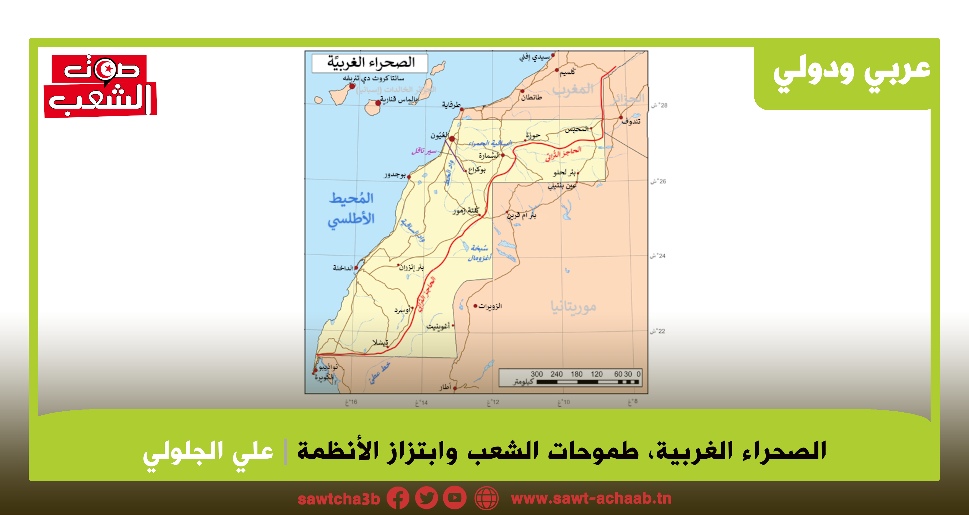 الصحراء الغربية، طموحات الشعب وابتزاز الأنظمة