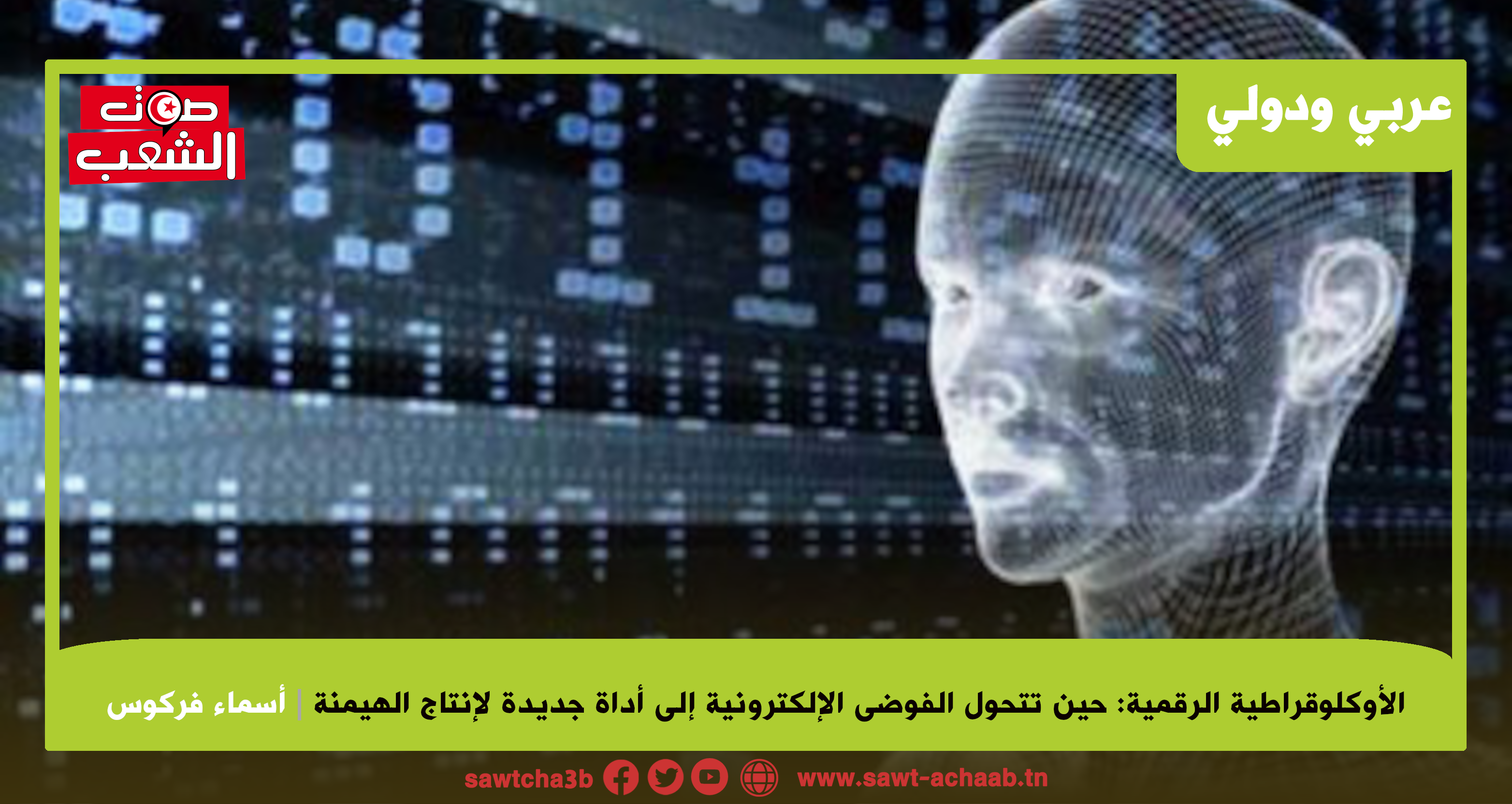 الأوكلوقراطية الرقمية: حين تتحول الفوضى الإلكترونية إلى أداة جديدة لإنتاج الهيمنة