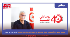 بمناسبة الذكرى 40 لتأسيس حزب العمال، حوار شامل مع الرفيق الأمين العام حمه الهمامي