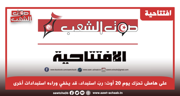 على هامش تحرّك يوم 20 أوت: ربّ استبداد، قد يخفي وراءه استبدادات أخرى